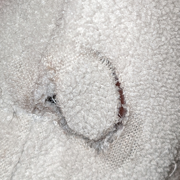 Free Gift! 🌹 COLUMBIA Jacket Womens Full Zip Off White Fleece Jacket Size Small - Picture 10 of 10